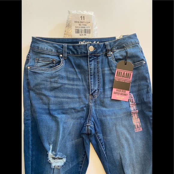 NWT $39.99 Miami SZ 11 Refuge Denim - Picture 3 of 12